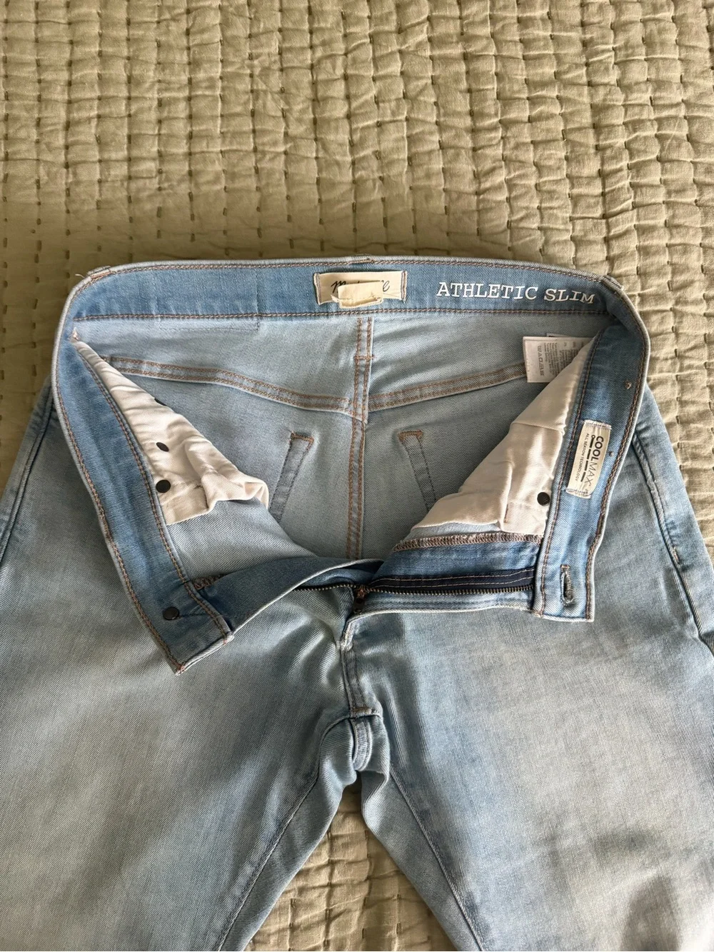 Madewell slim straight